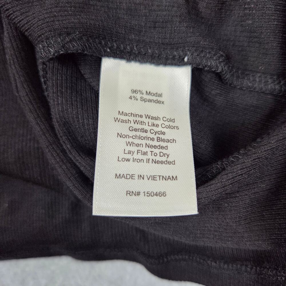 NWT 41 Hawthorn Top Womens Size 3X Black Cold Shoulder Asymmetrical Neckline - Picture 9 of 15